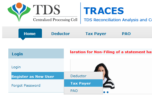 TDS certificate in form 16B for sale of property U/s 194IA